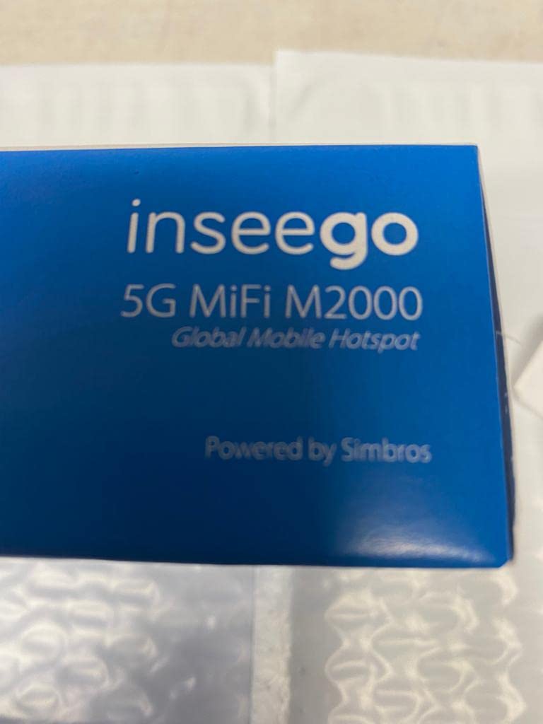 Amazon.com: SIMBROS INSEEGO M2000 5G MIFI WiFi-6 Ultimate Hotspot